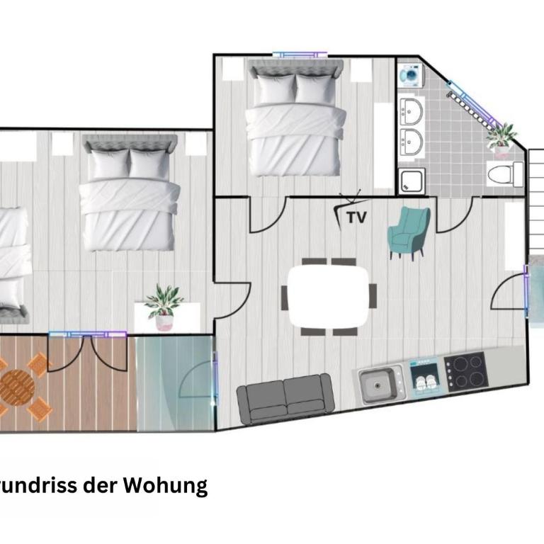 Apartments Viola Altenmarkt - Two-Bedroom Apartment - 10
