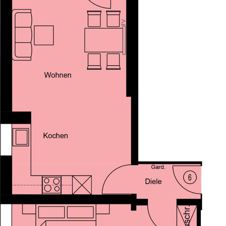 Ferienwohnungen Quellenhof - Apartment 6 mit Bergblick - 1