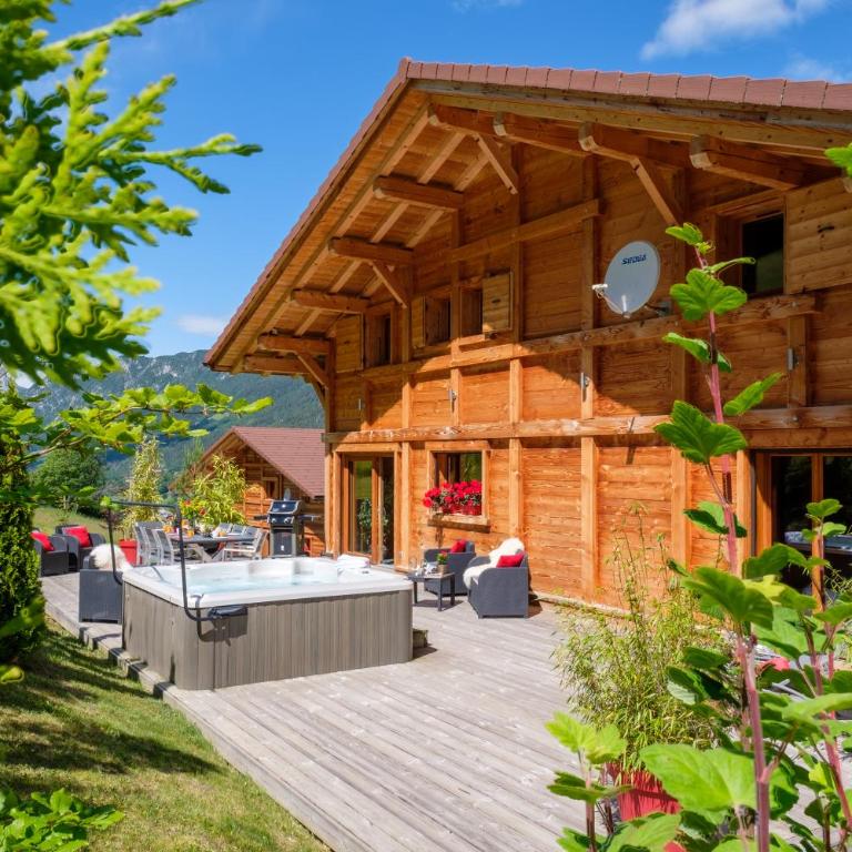 Chalets des Aravis Kitz et Buhel avec Jacuzzi 12 et 15 personnes - Chalet - 28