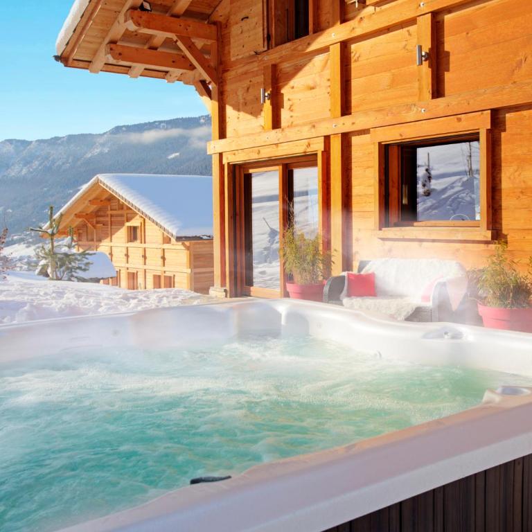 Chalets des Aravis Kitz et Buhel avec Jacuzzi 12 et 15 personnes - Chalet - 27