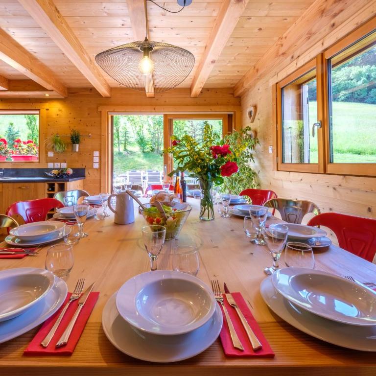 Chalets des Aravis Kitz et Buhel avec Jacuzzi 12 et 15 personnes - Chalet - 15
