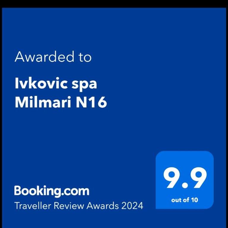 Ivkovic spa Milmari N16 - King Studio with Sofa Bed - 63