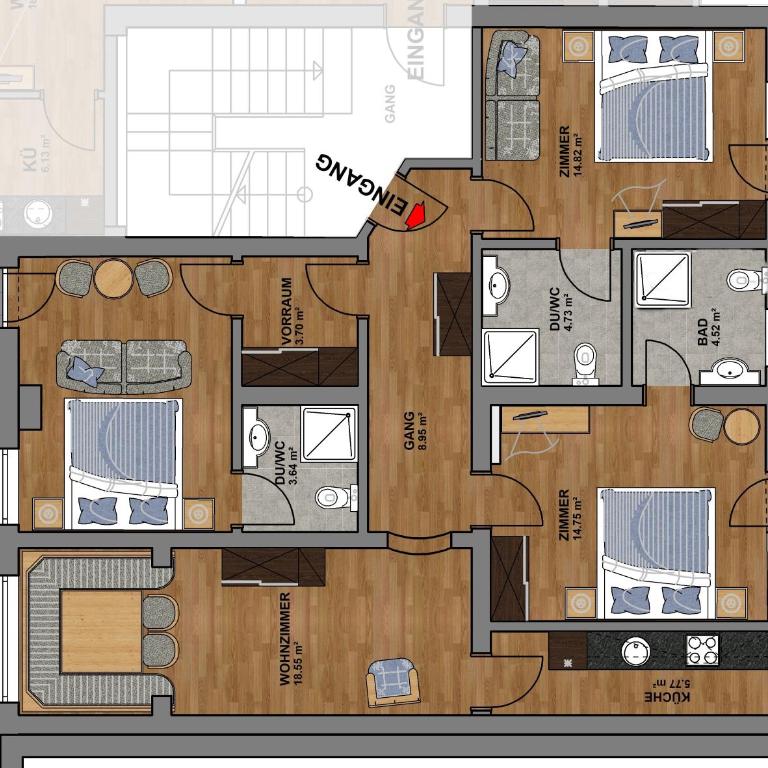 A CASA Bernstein - Apartamento de 3 dormitorios - 12