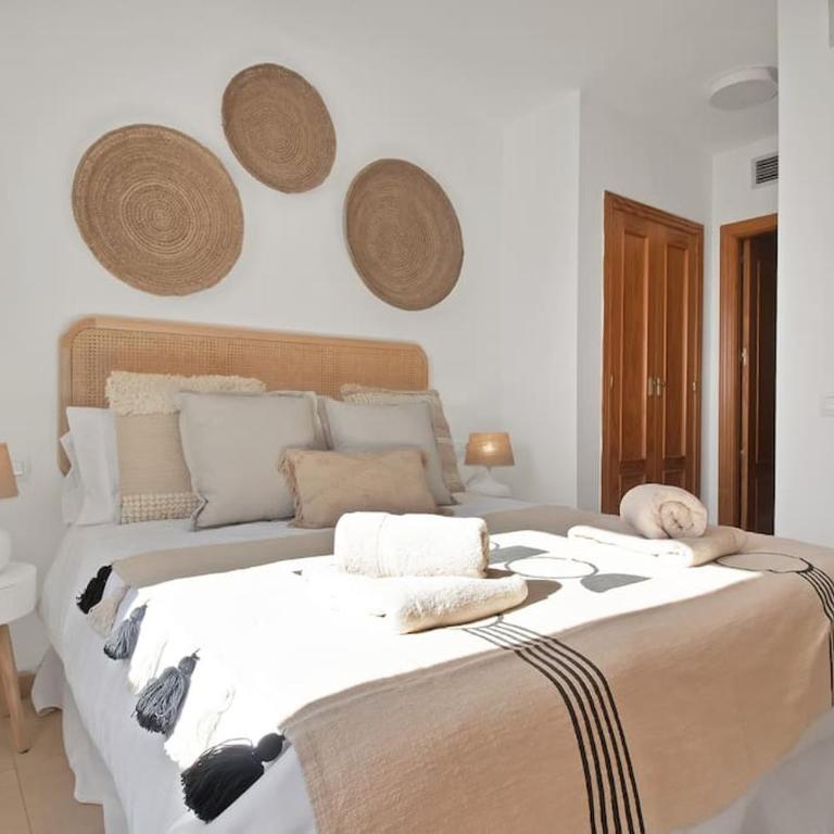 Apartamento tropical boho piscina y vistas al mar - VISTA GOLF 25 - Appartement 2 Chambres avec Terrasse et Vue sur la Mer - 6