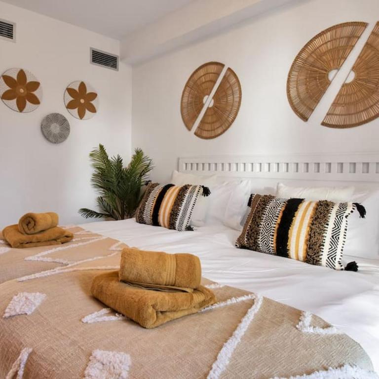 Apartamento tropical boho piscina y vistas al mar - VISTA GOLF 25 - Appartement 2 Chambres avec Terrasse et Vue sur la Mer - 14