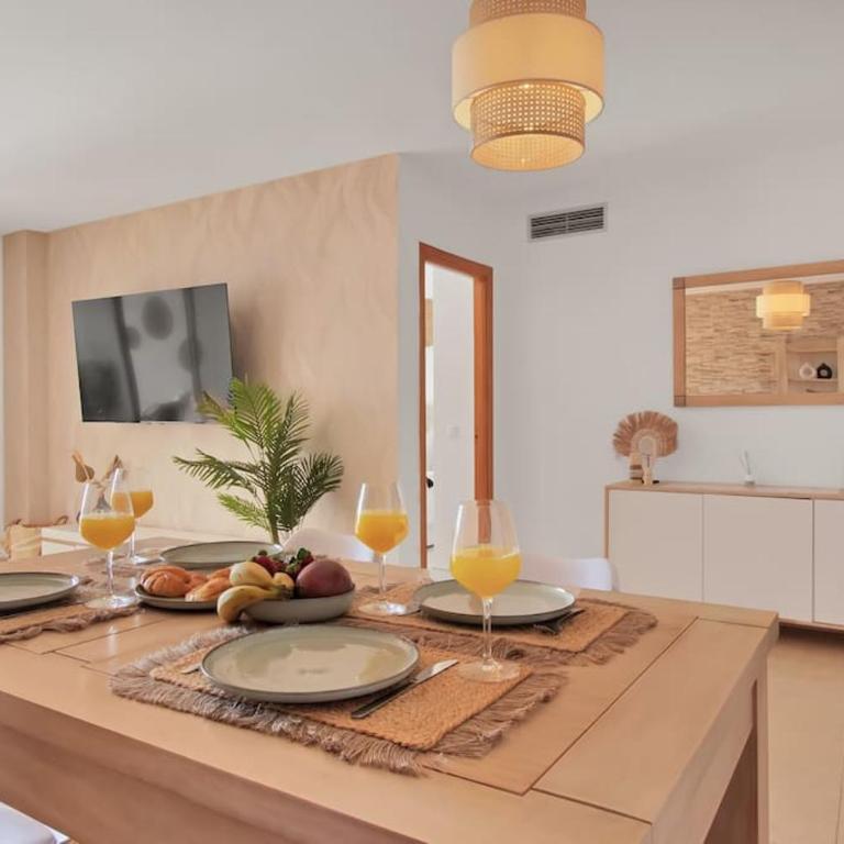 Apartamento tropical boho piscina y vistas al mar - VISTA GOLF 25 - Appartement 2 Chambres avec Terrasse et Vue sur la Mer - 15
