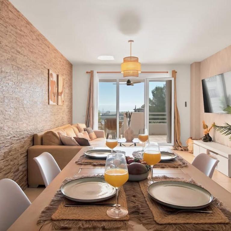 Apartamento tropical boho piscina y vistas al mar - VISTA GOLF 25 - Appartement 2 Chambres avec Terrasse et Vue sur la Mer - 30