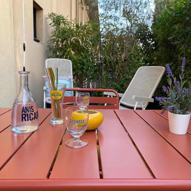 Ma place au sud Aix Terrasse Parking - Apartment mit 1 Schlafzimmer - 20