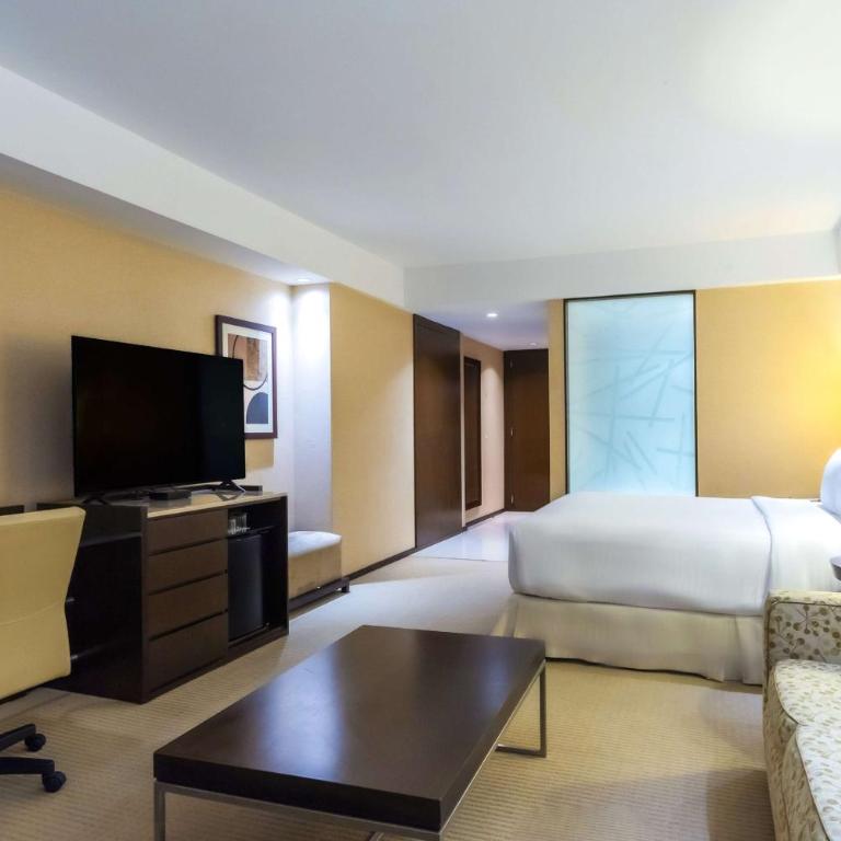 Hilton Mendoza - Habitación Deluxe con cama extragrande - zona de estar - 3