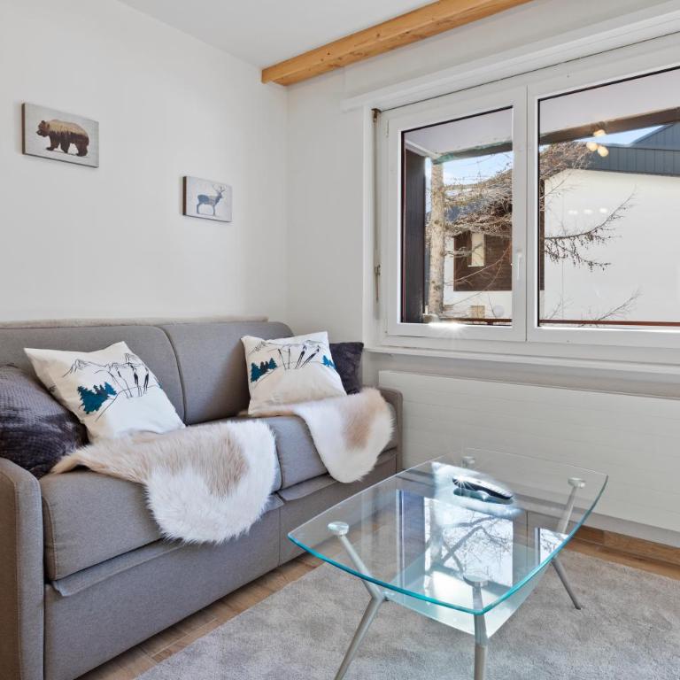 Retraite alpine, studio paisible et rénové - Apartamento de 1 dormitorio - 12