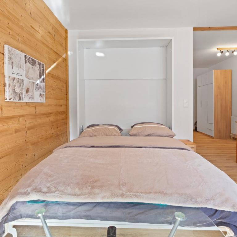 Retraite alpine, studio paisible et rénové - Apartamento de 1 dormitorio - 10