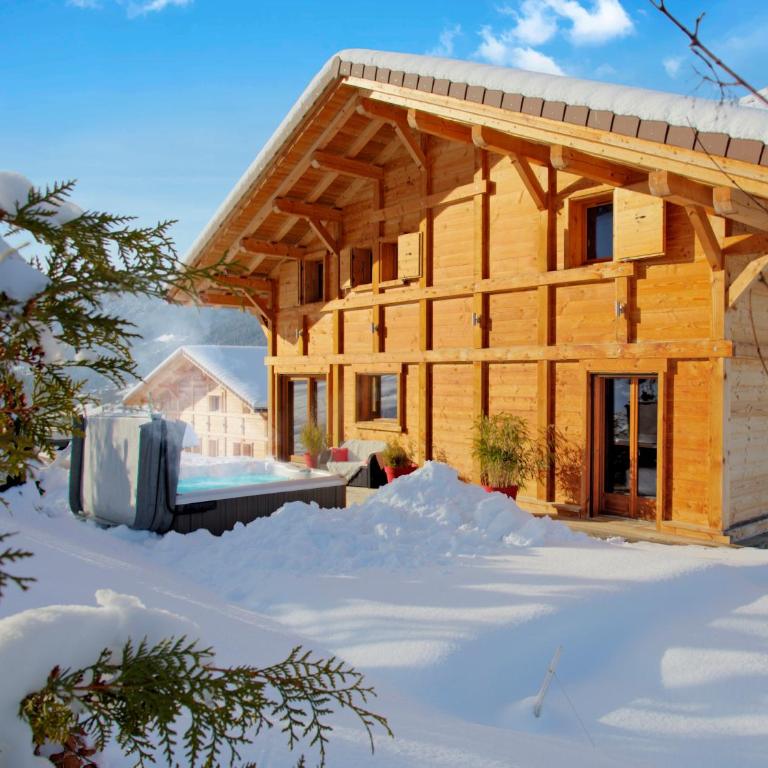 Chalets des Aravis Kitz et Buhel avec Jacuzzi 12 et 15 personnes - Chalet - 1