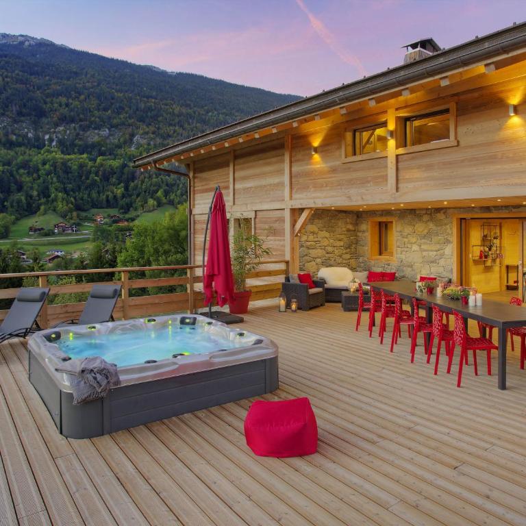 Chalets des Aravis Kitz et Buhel avec Jacuzzi 12 et 15 personnes - Chalet Supérieur - 25