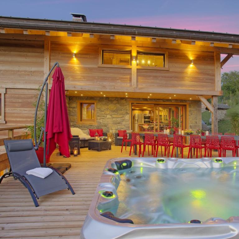 Chalets des Aravis Kitz et Buhel avec Jacuzzi 12 et 15 personnes - Chalet Supérieur - 34