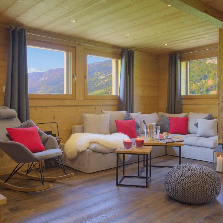 Chalets des Aravis Kitz et Buhel avec Jacuzzi 12 et 15 personnes - Chalet Supérieur - 35