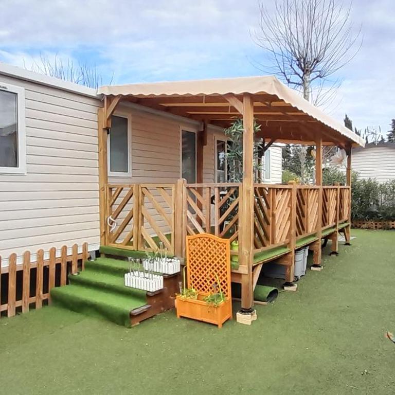 Mobil'Home Camping Montourey à Frejus - Casa Móvil - 1
