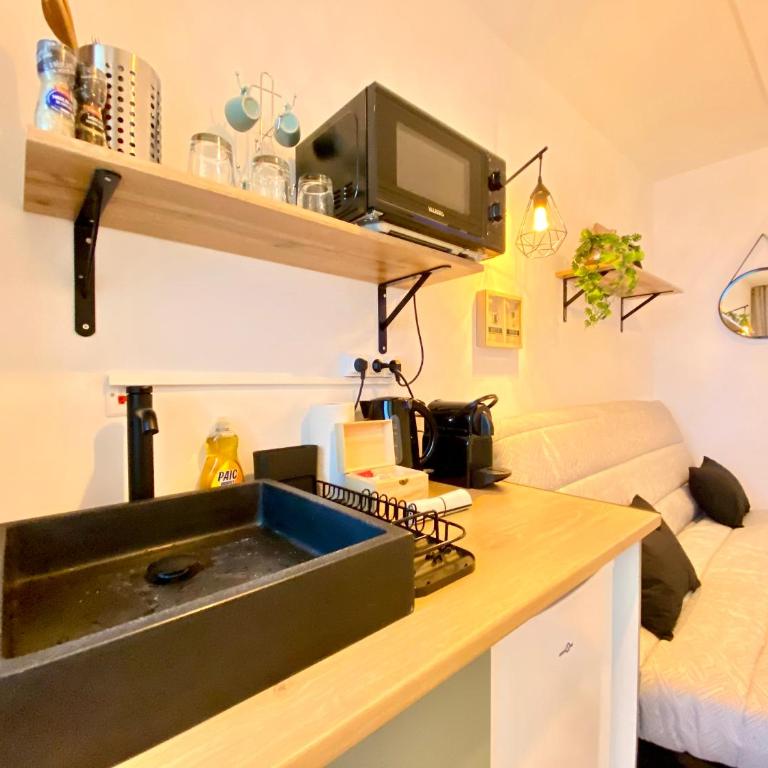 Mini-Studio Le Cormoran SCLS - Wifi, Clim, Centre Ville - Estudio - 6