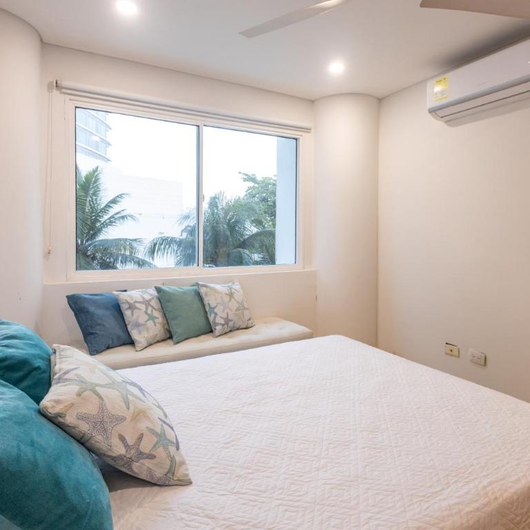 Luxury 3BR Apto. Salida a Playa Piscina Jacuzzi - Three-Bedroom Apartment - 5