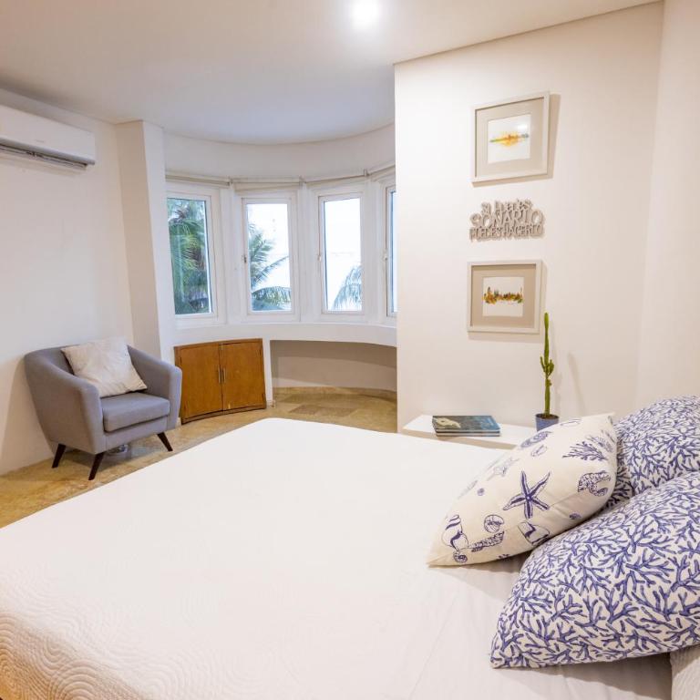 Luxury 3BR Apto. Salida a Playa Piscina Jacuzzi - Three-Bedroom Apartment - 2
