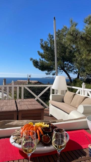 La LUNA - VILLA D'ARCHITECTE B&B VUE MER ET JACUZZI - Chambre Double Standard - 4