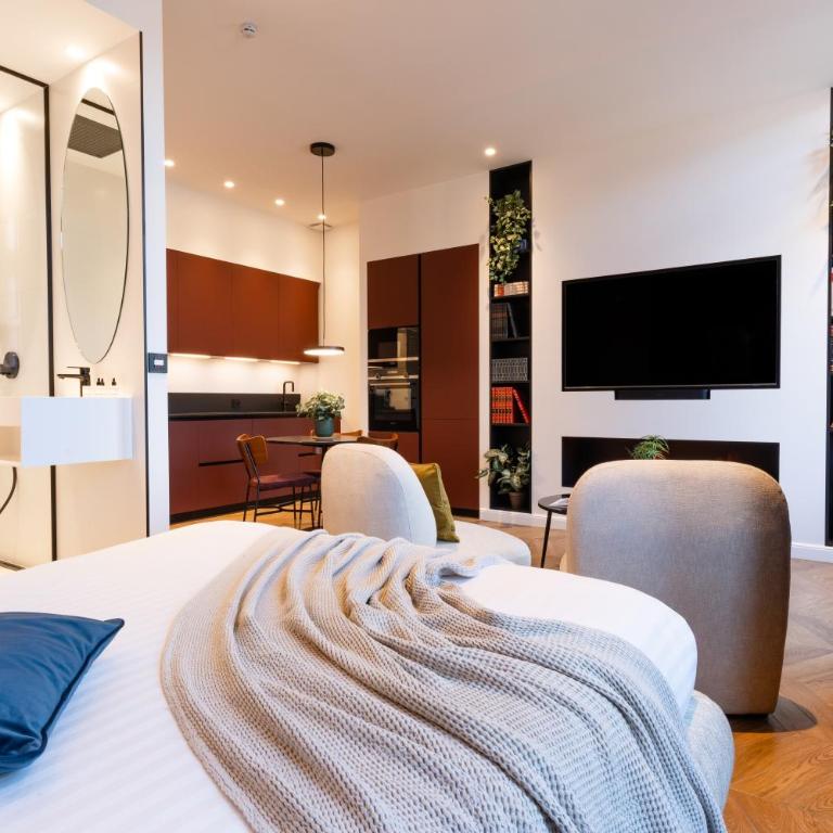 MOHOM - Bellecour - Studio-Loft, Red & view Place Bellecour - 2
