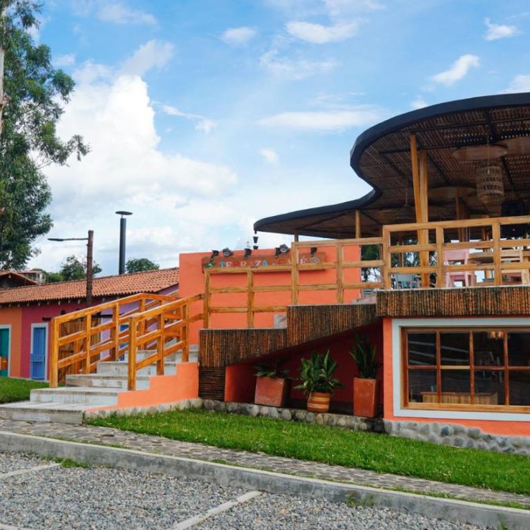 LA PERLA FINCA HOTEl- Cabaña Ágata - Habitación Doble con terraza - 1 o 2 camas - 17