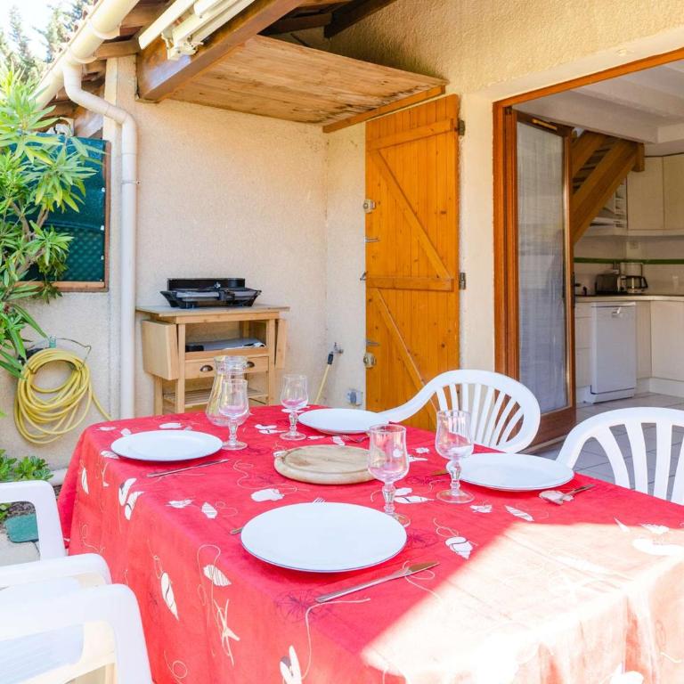 Pavillon 5 couchages avec piscine à Gruissan - FR-1-409-231 - Villa - 18