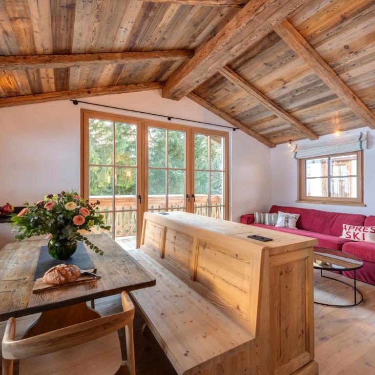 Chalet Marmotta CULM - Luxus Chalet Ski-In Ski-Out - Apartment mit 3 Schlafzimmern - 2