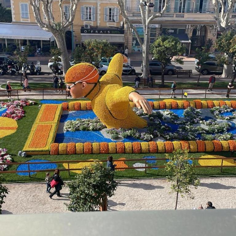 Le REGENCY, appartement familial au cœur du centre-ville, des célèbres jardins Biovès, et seulement à 1 minute à pied de la plage - Apartment mit 3 Schlafzimmern - 31