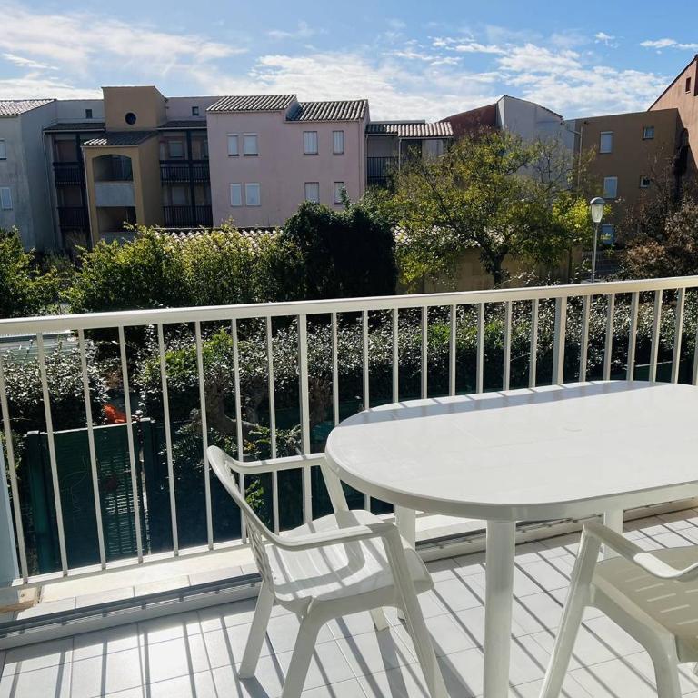 ARCHIPEL III Joli 2 Pièces avec clim réversible proche plage Richelieu Piscine Cap d'Agde - Standard Apartment - 12