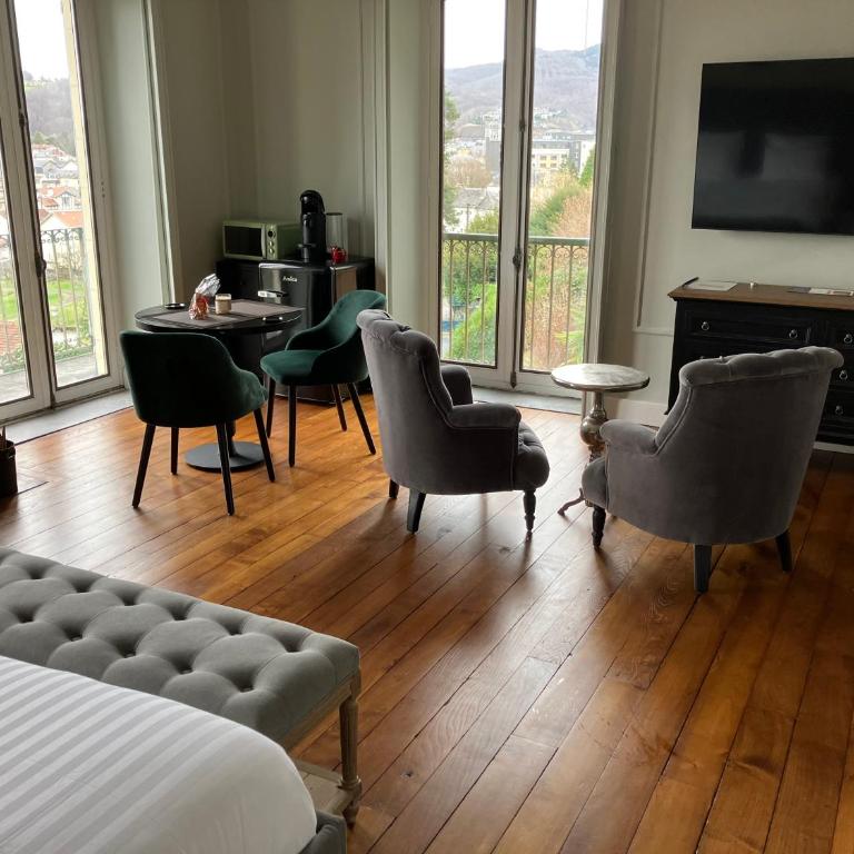 Villa Morton - Domaine du Grand Tourmalet Pic du Midi - Suite Deluxe avec Lit King-Size - 24