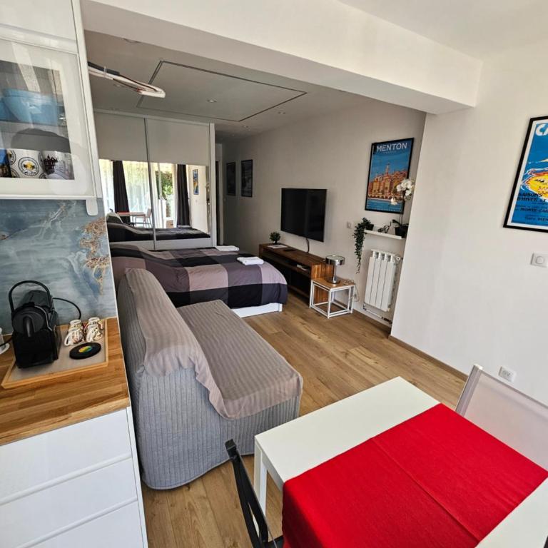 Lovely appartement near sea and Monaco with free parking - Appartement 1 Chambre - 57