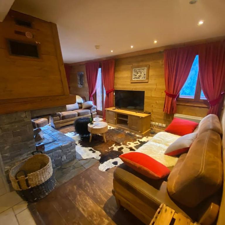 Chalet licorne 12 personnes à 3 min des pistes st martin de Belleville 3 vallées - Chalet - 21