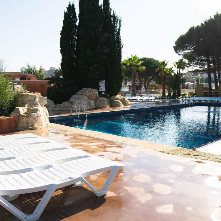 Mobil-home SOLEIA MAR ESTANG SIBLU VILLAGE Front de mer Accès plage privé Clim 2 SDB Canet-en-Roussillon - Mobile Home - 71