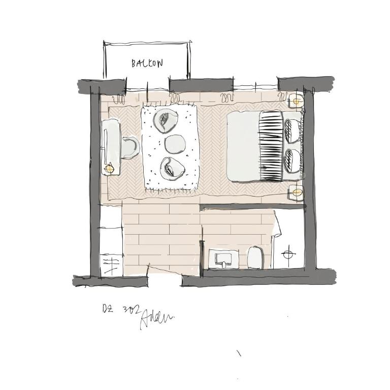 Hotel Mürren Palace - Doppelzimmer mit Balkon - 11