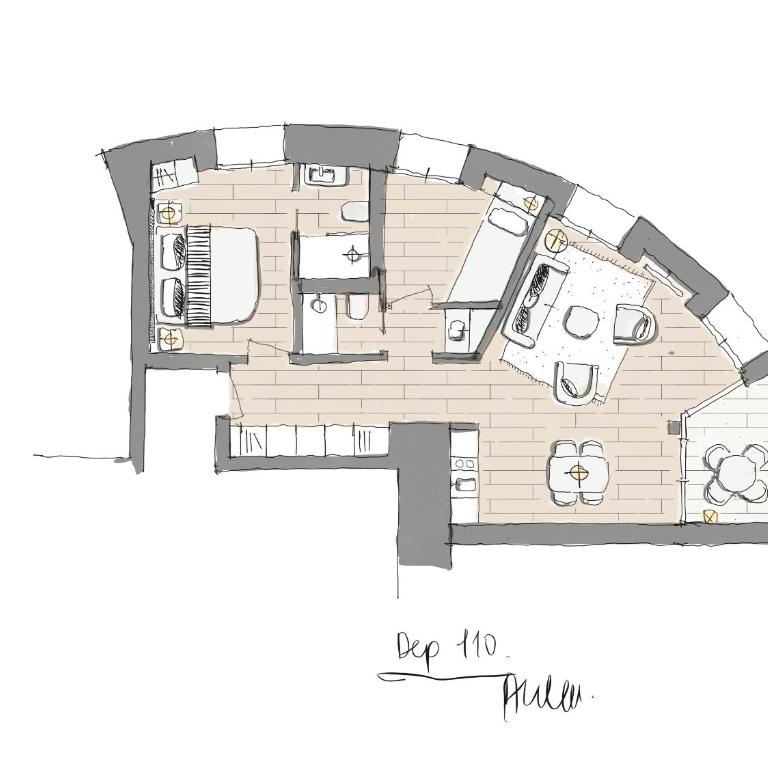 Hotel Mürren Palace - Suite mit 2 Schlafzimmern - 1