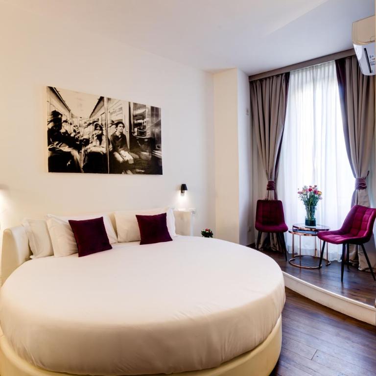 V Collection Piazza Farnese Luxury Suites - Suite Deluxe con Letto Rotondo - 3
