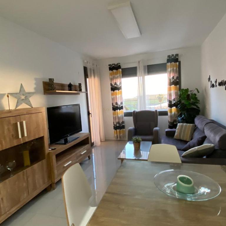 Piscina Abierta- Open pool Playa Marinsa Beach Torre del Mar - One-Bedroom Apartment - 5