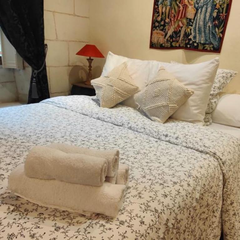 maison d'hôtes prince face au château du clos Luce - Suite Junior avec Terrasse - 7