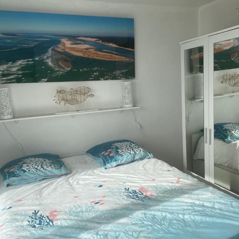 T3 FRONT DE MER LACANAU OCEAN - 22m2 TERRASSE -2 PISCINES -WIFI-PARKING - Apartment mit 2 Schlafzimmern - 5