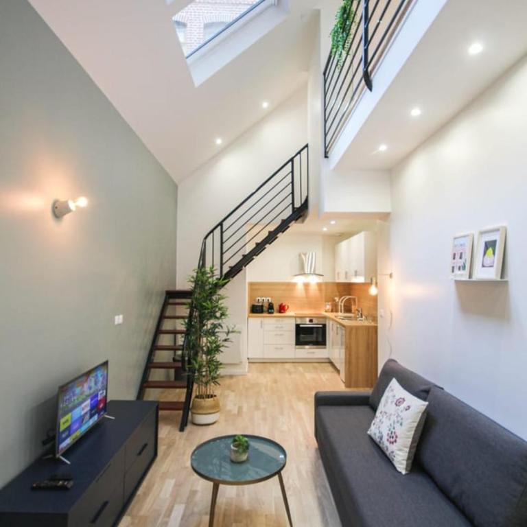 Lille Centre - Nice, cozy and functional ap. - Apartamento de 1 dormitorio - 6