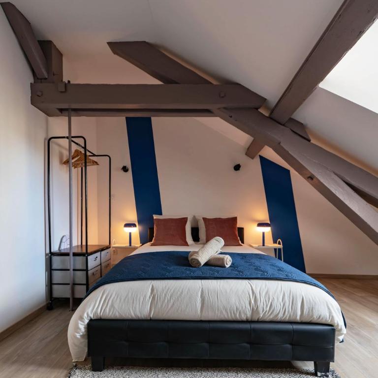 Les Stins - Appartements climatisés - centre ville - Appartement en Duplex - 13