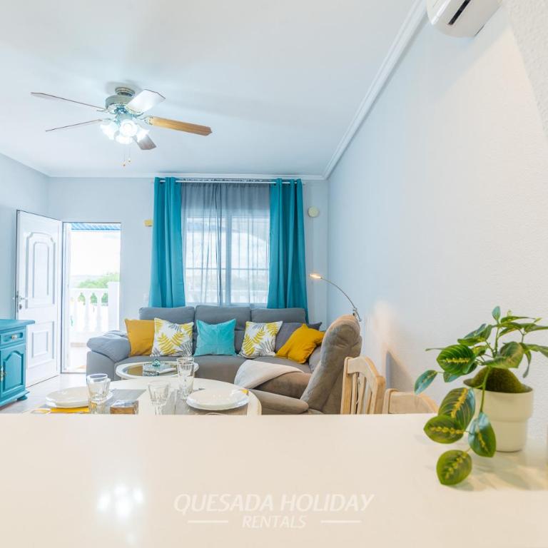 Semi-Detached Villa Costa Balear Private Pool & Views - Two-Bedroom Villa - 13
