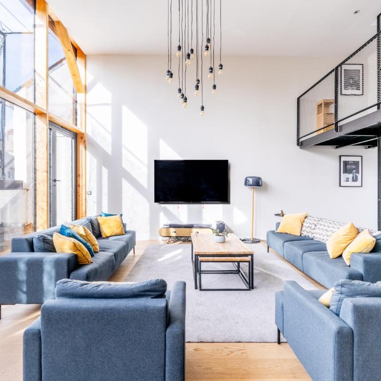Le Studio Nantais ! Loft moderne avec rooftop 10pers - Loft - 10