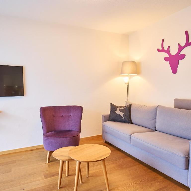 Oberstdorfer Ferienwelt - Ferienwohnung mit 1 Schlafzimmer und Westbalkon - 12