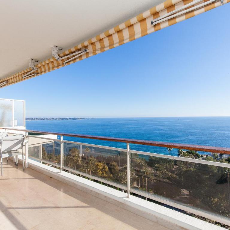 SUPER CANNES FRONT DE MER LUXUEUX VUE UNIQUE - Appartement 2 Chambres - 4