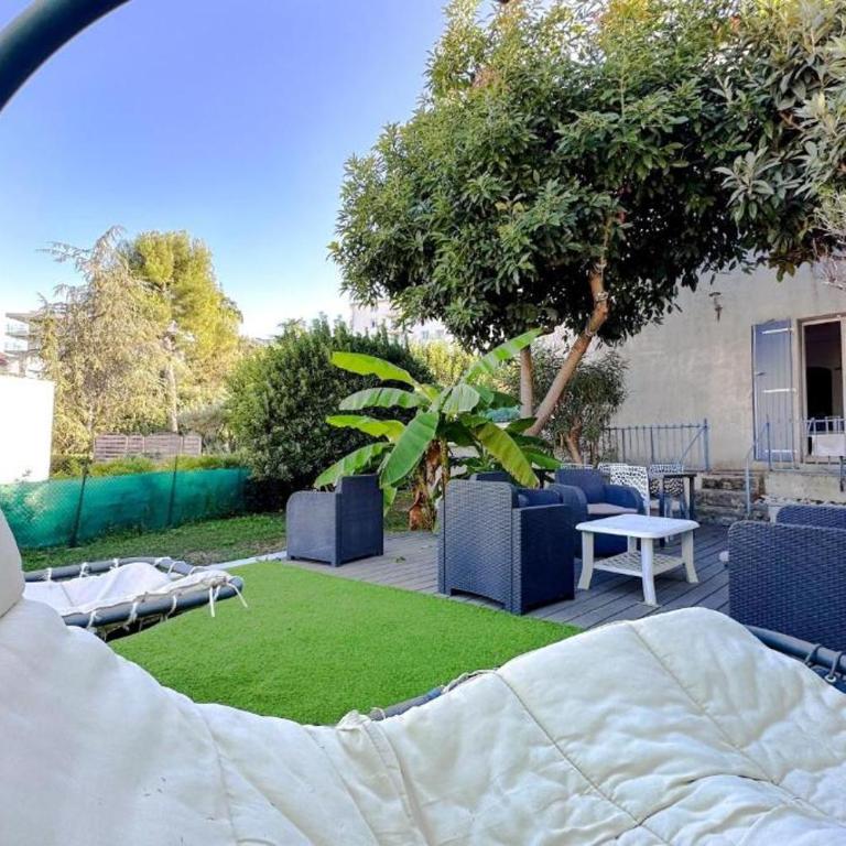 Appartement dans la villa "La Méridiane" - Appartement - Vue sur Jardin - 34