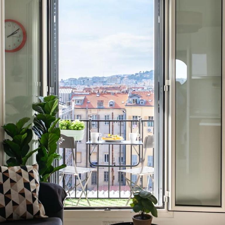 L33 Staywizus - 2P Jean Médecin centrale - 2 Balconies & AC - Appartement 1 Chambre - 5