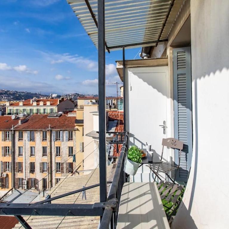 L33 Staywizus - 2P Jean Médecin centrale - 2 Balconies & AC - Appartement 1 Chambre - 9