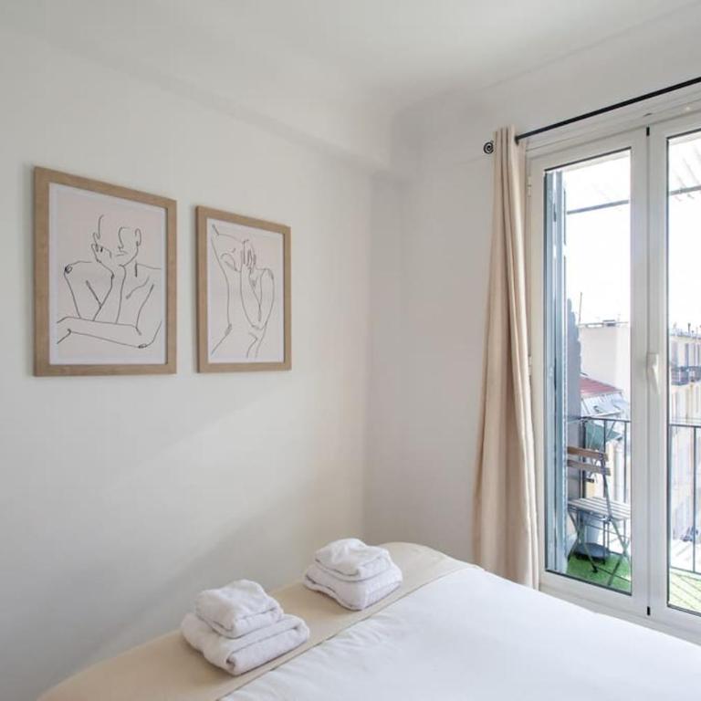 L33 Staywizus - 2P Jean Médecin centrale - 2 Balconies & AC - Appartement 1 Chambre - 25